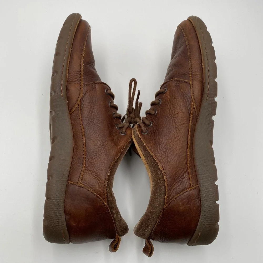 Born 11.5 M Leather Brown Lace Up Casual Comfortable‎ Oxford Shoes Men's